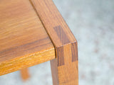 Danish Teak Nesting Tables by Bent Silberg - Set of 3