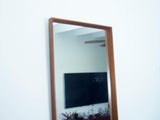 Danish Teak Hanging Wall Mirror