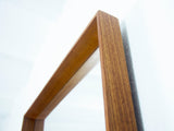 Danish Teak Hanging Wall Mirror