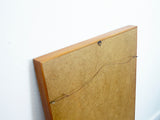 Danish Teak Hanging Wall Mirror