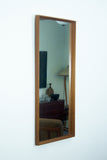 Danish Teak Hanging Wall Mirror