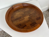 Dansk Staved Teak Slanted Cutting Board by Jens Quistgaard