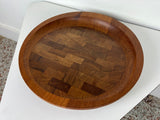 Dansk Staved Teak Slanted Cutting Board by Jens Quistgaard