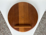 Dansk Staved Teak Slanted Cutting Board by Jens Quistgaard
