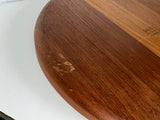 Dansk Staved Teak Slanted Cutting Board by Jens Quistgaard