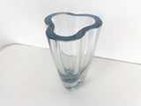 Asta Stromberg Tri-Symmetric Crystal Glass Vase