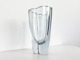 Asta Stromberg Tri-Symmetric Crystal Glass Vase