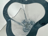 Asta Stromberg Tri-Symmetric Crystal Glass Vase
