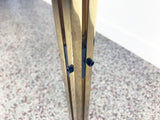 Modern Brass Floor Lamp by Metalarte