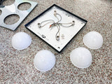 Lightolier Chrome Flush Mount Ceiling Pendant