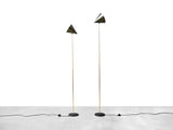 Pair of Luigi Caccia Dominioni LTE 5 Floor Lamps by Azucena