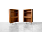 George Nelson BCS Bookcases in Walnut for Herman Miller - a Pair