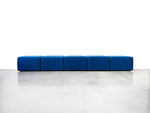 'Sistema 61' Modular Upholstered Cube Seating by Giancarlo Piretti for Anonima Castelli - Set of 5