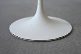 Vintage Walnut Oval Top Tulip Side Table by Eero Saarinen for Knoll