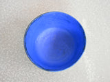 Vintage Ceramic Green and Blue Glazed Bowl by Marcello Fantoni for Raymor
