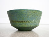 Vintage Ceramic Green and Blue Glazed Bowl by Marcello Fantoni for Raymor
