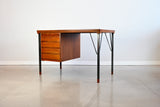 Vintage Teak Writing Desk by Peter Hvidt for John Stuart