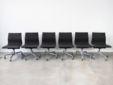 Vintage Eames Aluminum Group Management Chairs for Herman Miller - Set of 6