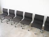 Vintage Eames Aluminum Group Management Chairs for Herman Miller - Set of 6