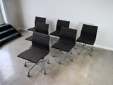 Vintage Eames Aluminum Group Management Chairs for Herman Miller - Set of 6