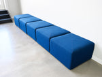 'Sistema 61' Modular Upholstered Cube Seating by Giancarlo Piretti for Anonima Castelli - Set of 5
