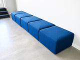 'Sistema 61' Modular Upholstered Cube Seating by Giancarlo Piretti for Anonima Castelli - Set of 5