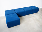 'Sistema 61' Modular Upholstered Cube Seating by Giancarlo Piretti for Anonima Castelli - Set of 5