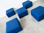 'Sistema 61' Modular Upholstered Cube Seating by Giancarlo Piretti for Anonima Castelli - Set of 5