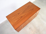 Vintage 4-Drawer Chest of Drawers in Teak by Hans Wegner for RY Möbler