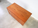 Vintage 4-Drawer Chest of Drawers in Teak by Hans Wegner for RY Möbler