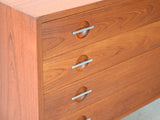 Vintage 4-Drawer Chest of Drawers in Teak by Hans Wegner for RY Möbler