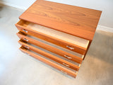 Vintage 4-Drawer Chest of Drawers in Teak by Hans Wegner for RY Möbler