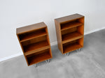 George Nelson BCS Bookcases in Walnut for Herman Miller - a Pair