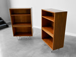 George Nelson BCS Bookcases in Walnut for Herman Miller - a Pair