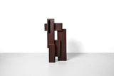 Ceramic Studio Sculpture "Multi Mass Form No. 6" by Abigail Kuohn