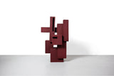 Ceramic Studio Sculpture "Multi Mass Form No. 3" by Abigail Kuohn
