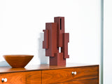 Ceramic Studio Sculpture "Multi Mass Form No. 4" by Abigail Kuohn