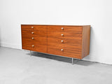 George Nelson Thin Edge Dresser in Walnut for Herman Miller