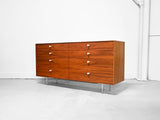George Nelson Thin Edge Dresser in Walnut for Herman Miller