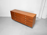George Nelson Thin Edge Dresser in Walnut for Herman Miller