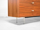 George Nelson Thin Edge Dresser in Walnut for Herman Miller