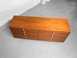 George Nelson Thin Edge Dresser in Walnut for Herman Miller
