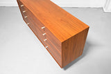 George Nelson Thin Edge Dresser in Walnut for Herman Miller