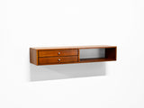 Kai Kristiansen Teak Floating Wall Shelf for Axel Kjersgaard
