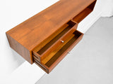 Kai Kristiansen Teak Floating Wall Shelf for Axel Kjersgaard
