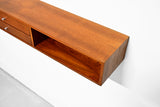 Kai Kristiansen Teak Floating Wall Shelf for Axel Kjersgaard