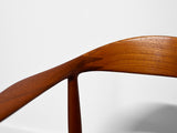 Hans Wegner JH-503 "Round Chairs" in Teak by Johannes Hansen