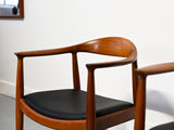 Hans Wegner JH-503 "Round Chairs" in Teak by Johannes Hansen