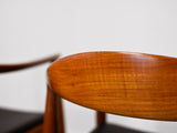 Hans Wegner JH-503 "Round Chairs" in Teak by Johannes Hansen