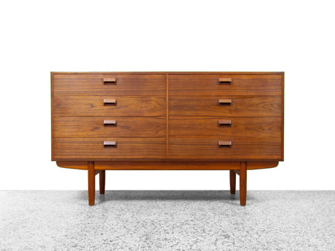 Børge Mogensen for Søborg Møbelfabrik Teak 8 Drawer Dresser